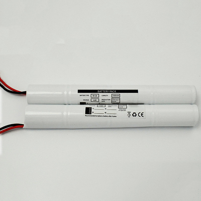 charge de la batterie rechargeable 4.8V 0.1C de batteries de lumière de sortie de secours 2500mah