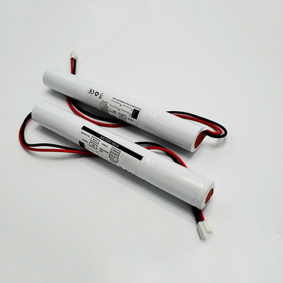 La batterie rechargeable de Cd de Ni emballe C2500mah 4.8V pour l'éclairage de secours