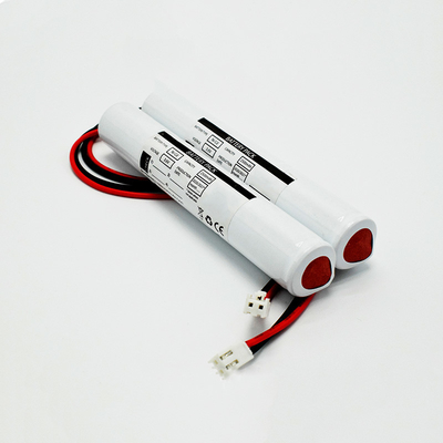 3,6 batterie de paquet de bâton des batteries 71g de lumière de sortie de secours de V C2500mAh NiCd