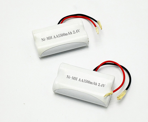 Batteries rechargeables AA1500mAh 2.4V de lumière de sortie de secours de NiMH