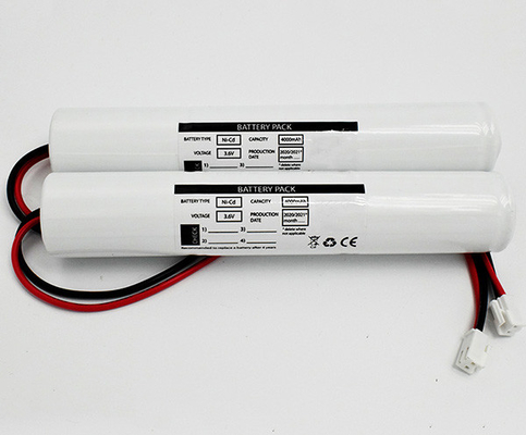 Batteries de la vie de cycle du paquet D4000mAh 3.6V de batterie rechargeable de Cd de Ni