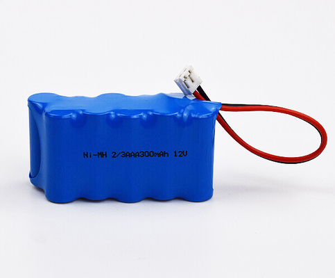 Ni à hautes températures MH 2 3AAA 300mAh 12V de paquet de batterie de lumière de sortie