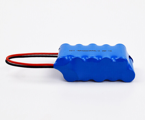 Ni à hautes températures MH 2 3AAA 300mAh 12V de paquet de batterie de lumière de sortie