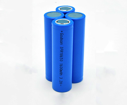 Batterie au lithium rechargeable des batteries IFR 18650 3.2V 3C 1600mAh de lumière de sortie de secours