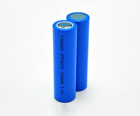 Batterie au lithium rechargeable des batteries IFR 18650 3.2V 3C 1600mAh de lumière de sortie de secours