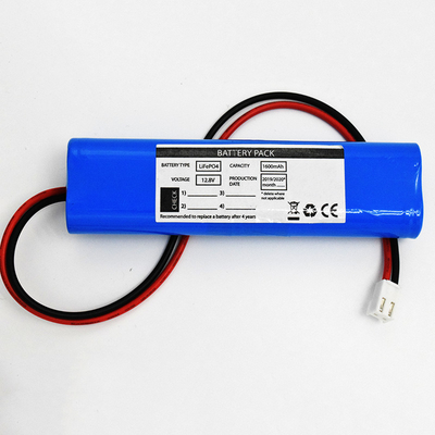 Batteries de lumière de sortie de secours du lithium Lifepo4 18650 12.8V 1600mAh