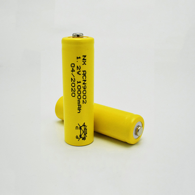 La batterie rechargeable de Cd de Ni de 1,2 V s'est attendue à la vie 5 ans d'AA1000mAh de type de bâton