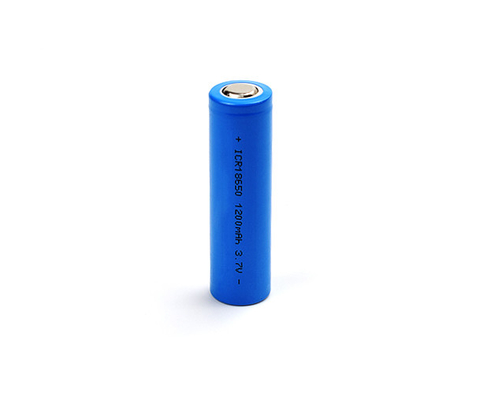 Cellule rechargeable de la batterie ICR18650 de l'ion 1200mAh 3,7 V de lithium