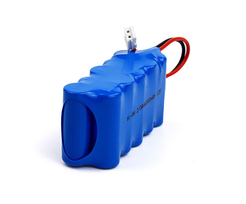 Batteries rechargeables de NiMh de lumière de secours 2 3AAA 300mAh 12V