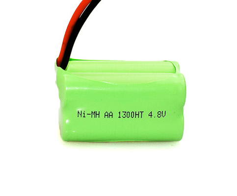 Aa 1300mAh longue durée de vie de 4,8 de volt de batterie d'éclairage de secours cellules de NiMH
