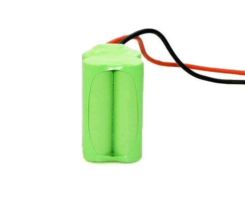 Aa 1300mAh longue durée de vie de 4,8 de volt de batterie d'éclairage de secours cellules de NiMH