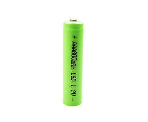 Cellule de batterie de Ni MH de D.C.A. 800mAh 1.2V pour des éclairages de secours