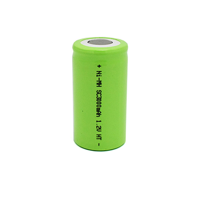 Cellule à hautes températures de 3,6 de V de Ni MH de batterie HT de l'éclairage de secours SC3000mAh 1.2V