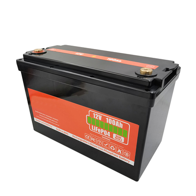 100Ah 12V LiFePO4 Batterie rechargeable 1800W Batterie pour chariot de golf Batterie au lithium