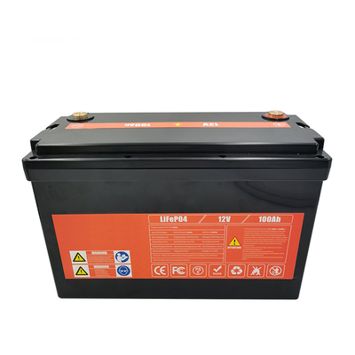 100Ah 12V LiFePO4 Batterie rechargeable 1800W Batterie pour chariot de golf Batterie au lithium