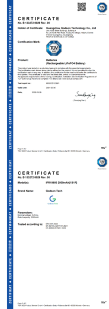 LA CHINE Godson Technology Co., Ltd certifications